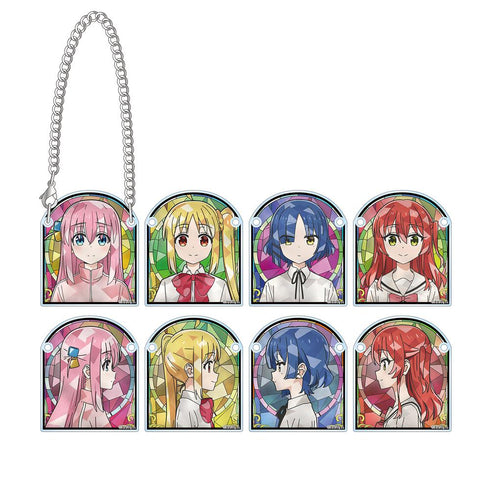 『ぼっち・ざ・ろっく!』トレーディング Aure Glass アクリルドアプレート風チャーム(単位/BOX)